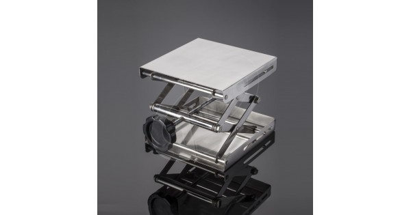 Elevator Laborator 250x250mm | Inaltime Reglabila | Rezistent 30 kg