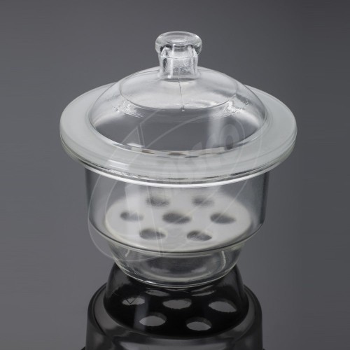 Exicator cu capac si placa de portelan Ø 300 mm Glassco