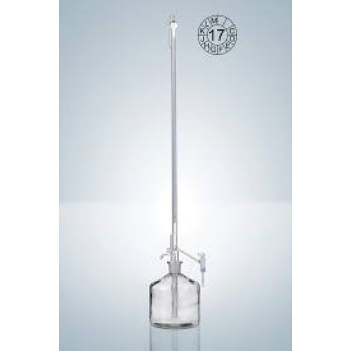 Biureta automata Pellet 50 ml Hirschmann robinet sticla