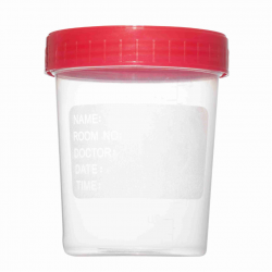 Recoltor Universal Steril 120ml cu Capac Rosu Filetat