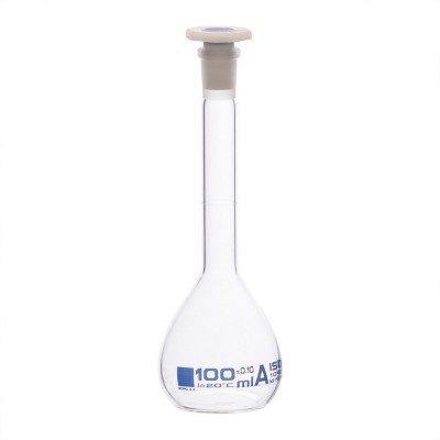 Balon cotat 250 ml clasa A, dop PE certificat Lot Balon cotat 250 ml clasa A, dop PE certificat Lot