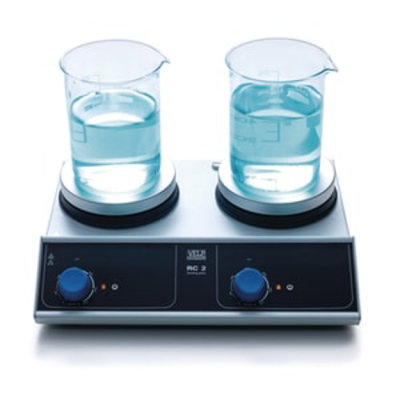 Plita de laborator cu doua posturi Velp RC2