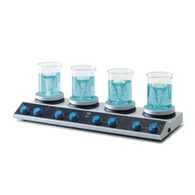 Agitator Magnetic Multi-post AM 4 cu Incalzire si Control Independent